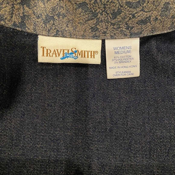 TravelSmith button down shirt jacket size M - Picture 5 of 5